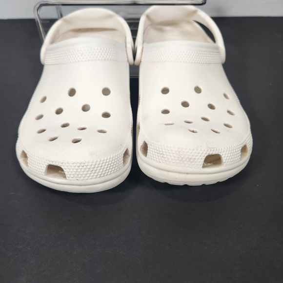 CROCS White Winter Rain Boots with Perforated Design - Picture 7 of 9